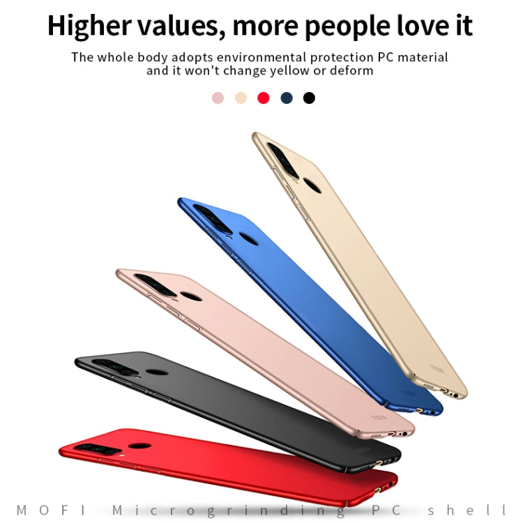 For Huawei P Smart Z/Y9 Prime 2019 MOFI Frosted PC Ultra-thin Hard Case(Red) - Huawei Cases by MOFI | Online Shopping South Africa | PMC Jewellery