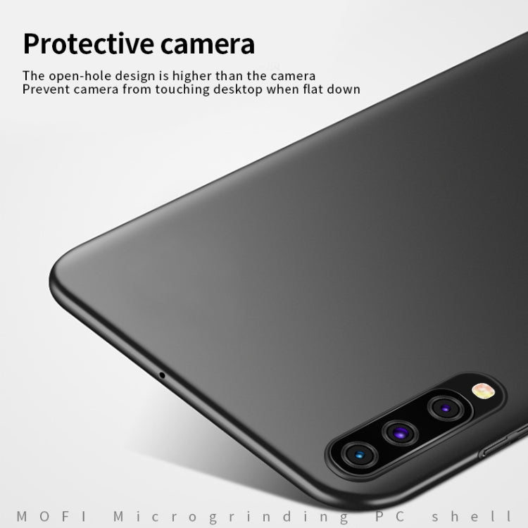 For Galaxy A50 MOFI Frosted PC Ultra-thin Hard Case(Black) - Galaxy Phone Cases by MOFI | Online Shopping South Africa | PMC TechLife