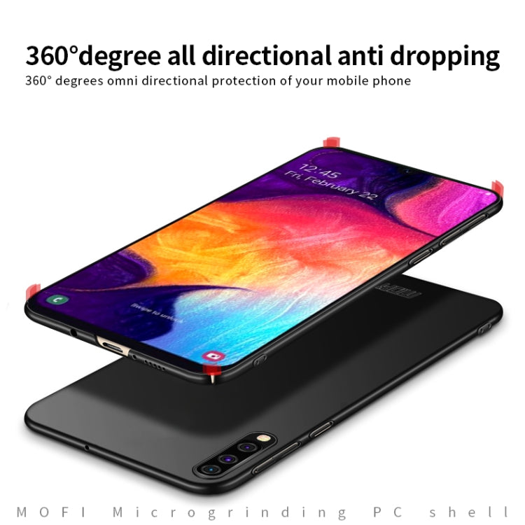 For Galaxy A50 MOFI Frosted PC Ultra-thin Hard Case(Red) - Galaxy Phone Cases by MOFI | Online Shopping South Africa | PMC TechLife