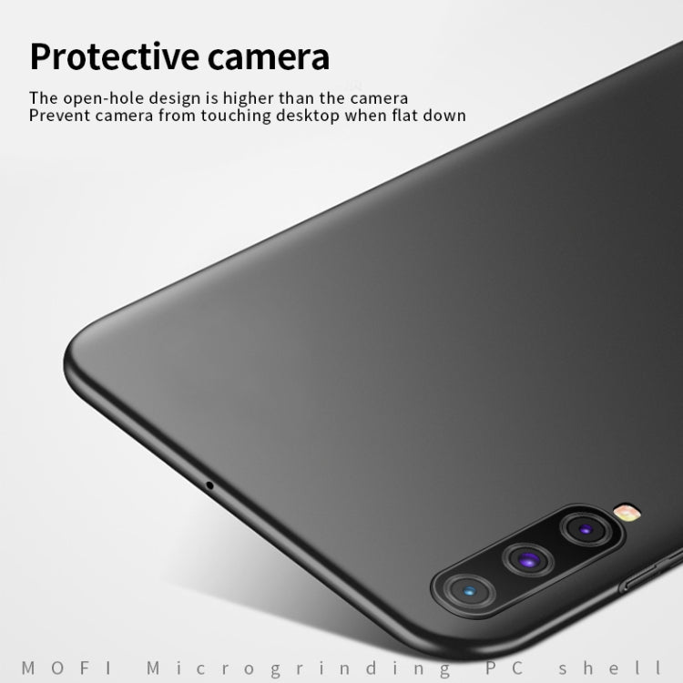 For Galaxy A70 MOFI Frosted PC Ultra-thin Hard Case(Black) - Galaxy Phone Cases by MOFI | Online Shopping South Africa | PMC TechLife | Buy Now Pay Later Mobicred