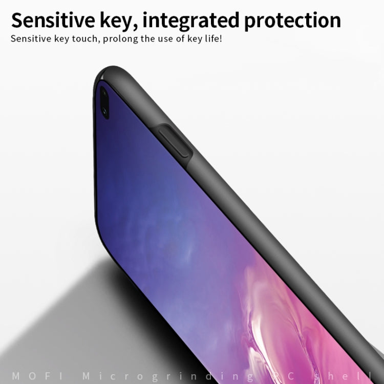 For Galaxy S10 MOFI Frosted PC Ultra-thin Hard Case(Red) - Galaxy Phone Cases by MOFI | Online Shopping South Africa | PMC TechLife | Buy Now Pay Later Mobicred