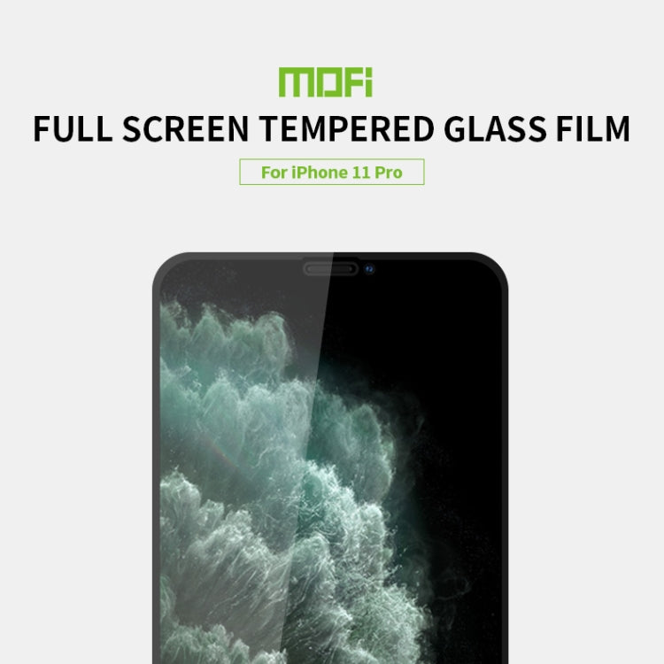 For iPhone 11 Pro MOFI 9H 2.5D Full Screen Tempered Glass Film(Rose gold) - iPhone 11 Pro Tempered Glass by MOFI | Online Shopping South Africa | PMC TechLife