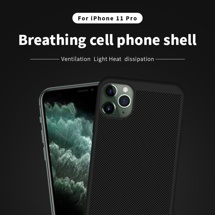 For iPhone 11 Pro MOFI Breathable PC Ultra-thin All-inclusive Protective Case(Rose gold) - iPhone 11 Pro Cases by MOFI | Online Shopping South Africa | PMC TechLife