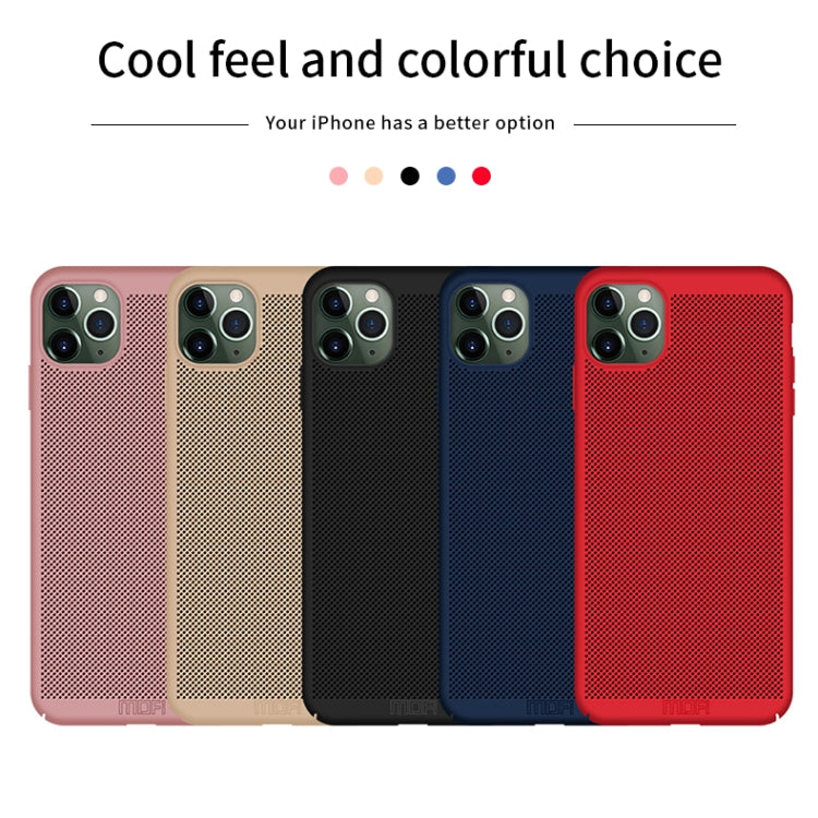 For iPhone 11 Pro MOFI Breathable PC Ultra-thin All-inclusive Protective Case(Rose gold) - iPhone 11 Pro Cases by MOFI | Online Shopping South Africa | PMC TechLife