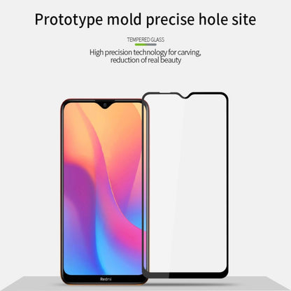 For Xiaomi RedMi 8A MOFI 9H 2.5D Full Screen Tempered Glass Film(Black) -  by MOFI | Online Shopping South Africa | PMC Jewellery