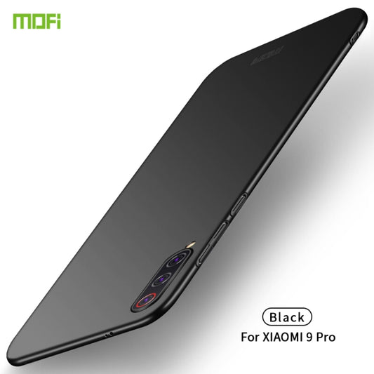 For Xiaomi Mi 9 Pro MOFI Frosted PC Ultra-thin Hard Case(Black) - Xiaomi Cases by MOFI | Online Shopping South Africa | PMC Jewellery