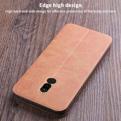 For Xiaomi RedMi 8 MOFI Crazy Horse Texture Horizontal Flip Protective Leather Case(Brown) - Xiaomi Cases by MOFI | Online Shopping South Africa | PMC Jewellery | Buy Now Pay Later Mobicred