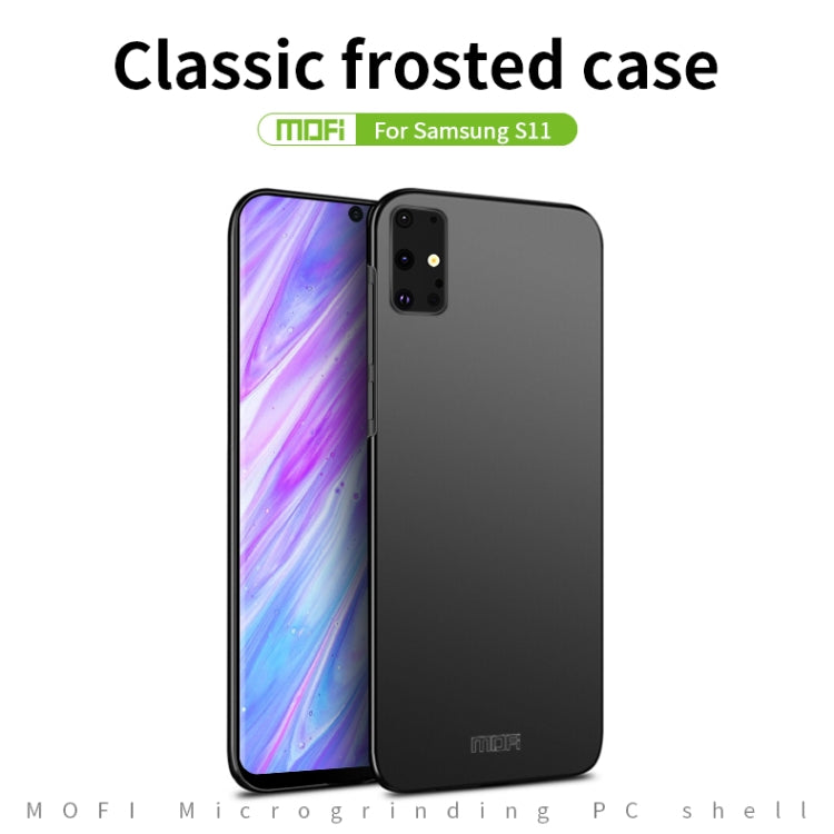For Galaxy S20+  MOFI Frosted PC Ultra-thin Hard Case(Red) - Galaxy Phone Cases by MOFI | Online Shopping South Africa | PMC TechLife | Buy Now Pay Later Mobicred