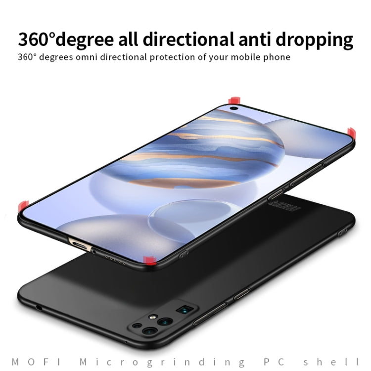 For Huawei Honor 30 MOFI Frosted PC Ultra-thin Hard Case(Gold) - Honor Cases by MOFI | Online Shopping South Africa | PMC TechLife | Buy Now Pay Later Mobicred