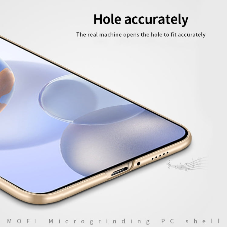 For Huawei Honor 30 MOFI Frosted PC Ultra-thin Hard Case(Gold) - Honor Cases by MOFI | Online Shopping South Africa | PMC TechLife | Buy Now Pay Later Mobicred
