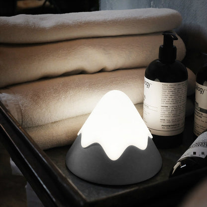 Snow Mountain Night Light Atmosphere Lamp Creative Bedside LED Lamp(Gray) - Night Lights by PMC Jewellery | Online Shopping South Africa | PMC Jewellery | Buy Now Pay Later Mobicred