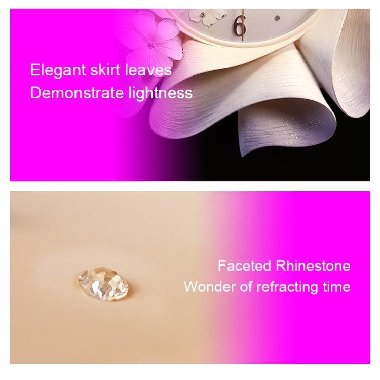 Creative Wall Clock Pure Hand-painted Wall Clock(Gold) - Wall Clock by PMc TechLife | Online Shopping South Africa | PMc TechLife | Buy Now Pay Later Mobicred
