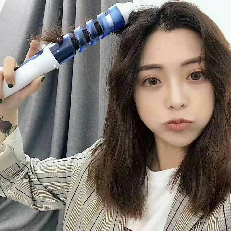 Hair Styling Tool Hair Curler Roller Spiral Curling Iron(Orange) - free shipping - PMC TechLife - Order now!
