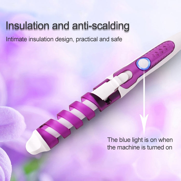 Hair Styling Tool Hair Curler Roller Spiral Curling Iron(Orange) - free shipping - PMC TechLife - Order now!