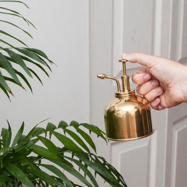 Vintage Brass Gardening Meaty Small Watering Can (Gold) - Watering & Irrigation by PMc TechLife | Online Shopping South Africa | PMc TechLife | Buy Now Pay Later Mobicred