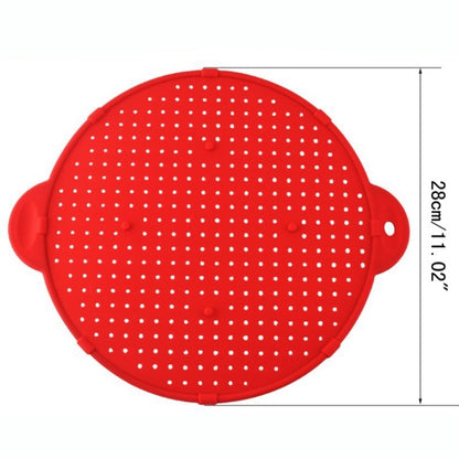 Multifunctional Food Grade Silicone Placemat Creative Kitchenware Heat Insulation Screen Filter(Red) - Filters by PMC Jewellery | Online Shopping South Africa | PMC Jewellery | Buy Now Pay Later Mobicred