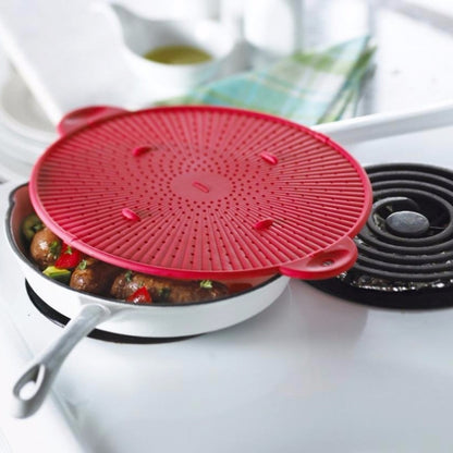 Multifunctional Food Grade Silicone Placemat Creative Kitchenware Heat Insulation Screen Filter(Red) - Filters by PMC Jewellery | Online Shopping South Africa | PMC Jewellery | Buy Now Pay Later Mobicred