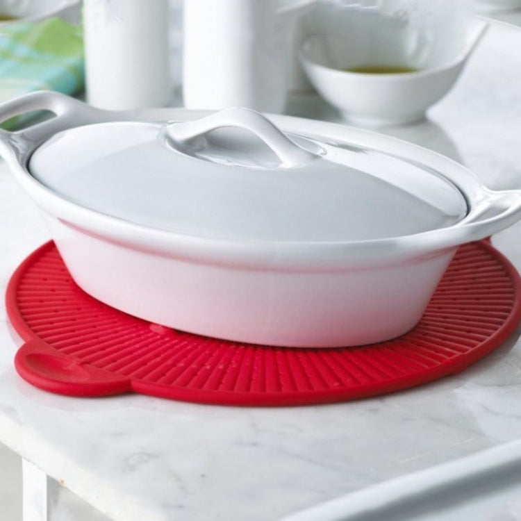 Multifunctional Food Grade Silicone Placemat Creative Kitchenware Heat Insulation Screen Filter(Red) - Filters by PMC Jewellery | Online Shopping South Africa | PMC Jewellery | Buy Now Pay Later Mobicred