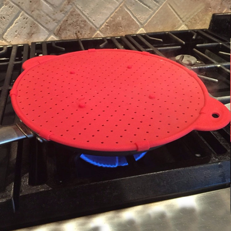 Multifunctional Food Grade Silicone Placemat Creative Kitchenware Heat Insulation Screen Filter(Red) - Filters by PMC Jewellery | Online Shopping South Africa | PMC Jewellery | Buy Now Pay Later Mobicred