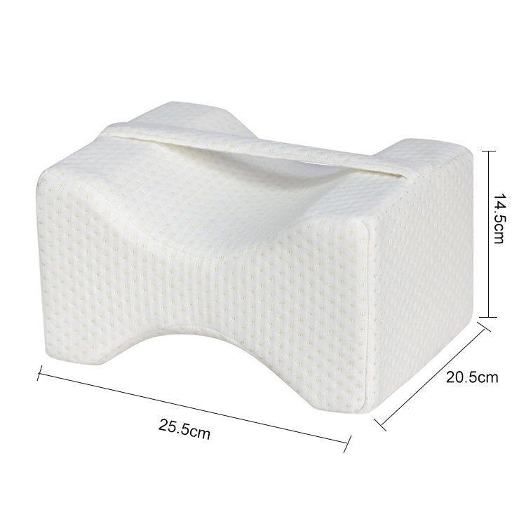 Orthopedic Memory Foam Knee Wedge Pillow for Sleeping Sciatica Back Hip Joint Pain Relief Contour Thigh Leg Pad Support Cushion - Cushions & Pillows by PMC Jewellery | Online Shopping South Africa | PMC Jewellery | Buy Now Pay Later Mobicred