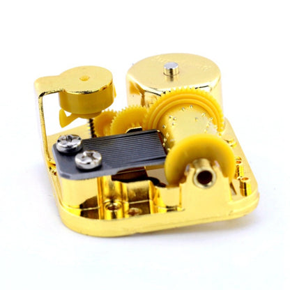 Eight-tone Gold-plated Bar Repair Parts DIY Sky City Paperback Music Box(Reappeared Yesterday) - Music Box by PMC Jewellery | Online Shopping South Africa | PMC Jewellery | Buy Now Pay Later Mobicred