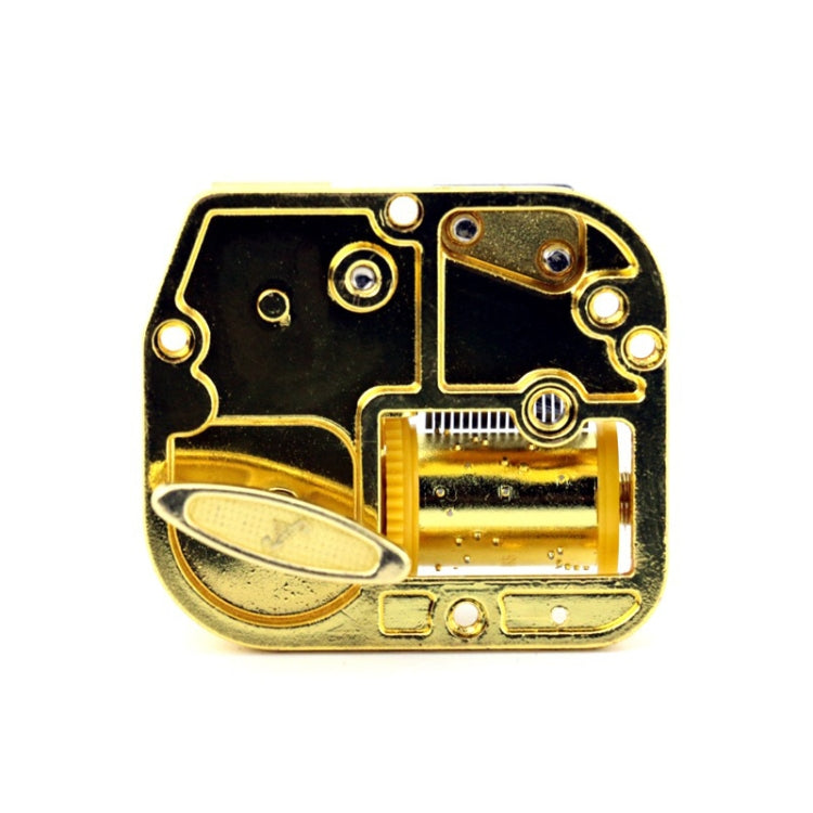 Eight-tone Gold-plated Bar Repair Parts DIY Sky City Paperback Music Box(Reappeared Yesterday) - Music Box by PMC Jewellery | Online Shopping South Africa | PMC Jewellery | Buy Now Pay Later Mobicred