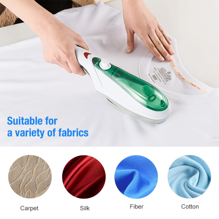 Handheld Garment Steamer Brush Portable Clothes Steam Iron, US Plug 110V(Blue) - Garment Steamer by PMC TechLife | Online Shopping South Africa | PMC TechLife | Buy Now Pay Later Mobicred