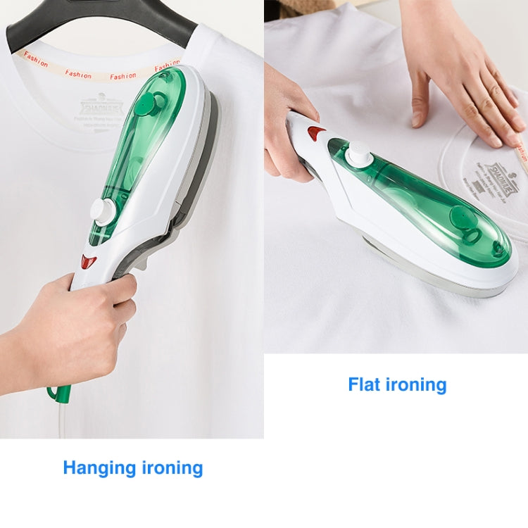 Handheld Garment Steamer Brush Portable Clothes Steam Iron, UK Plug 220V(Blue) - Garment Steamer by PMC TechLife | Online Shopping South Africa | PMC TechLife | Buy Now Pay Later Mobicred