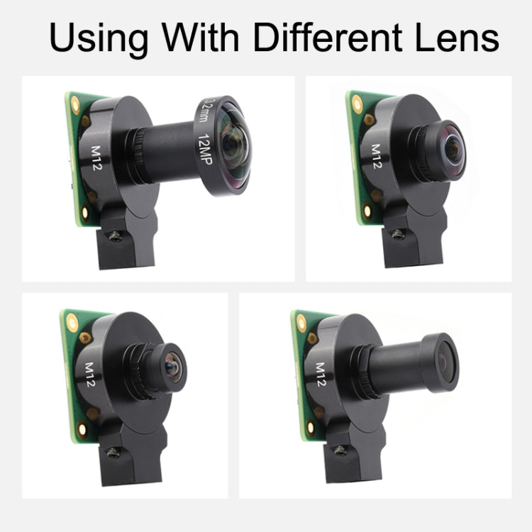 Waveshare For Raspberry Pi Camera M12 High Sensitivity Lens, 12.3MP IMX477R Sensor, 23945 - free shipping - PMC TechLife - Order now!