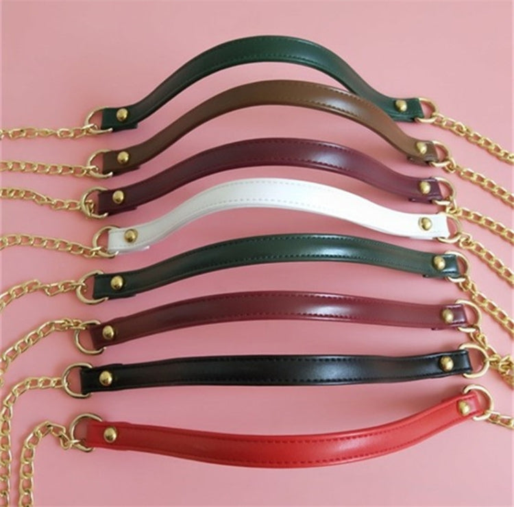 Women Bag PU Leather Chain Long Shoulder Strap Bag Accessories(Red) - Accessories by PMC TechLife | Online Shopping South Africa | PMC TechLife | Buy Now Pay Later Mobicred
