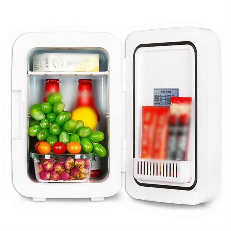 Somate SMT-8L Digital Display Car Home Dual-use Mini Refrigerator, Color:Blue, Specification:CN Plug - Refrigerators & Accessories by PMC TechLife | Online Shopping South Africa | PMC TechLife | Buy Now Pay Later Mobicred