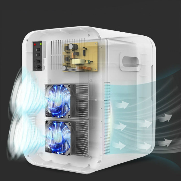 Somate SMT-8L Digital Display Car Home Dual-use Mini Refrigerator, Color:Blue, Specification:CN Plug - Refrigerators & Accessories by PMC TechLife | Online Shopping South Africa | PMC TechLife | Buy Now Pay Later Mobicred