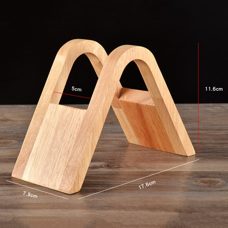 Coffee Filter Holder Coffee Storage Rack Filter Box Paper Base Bracket Display Stand Wooden V Holder - free shipping - PMC TechLife - Order now!