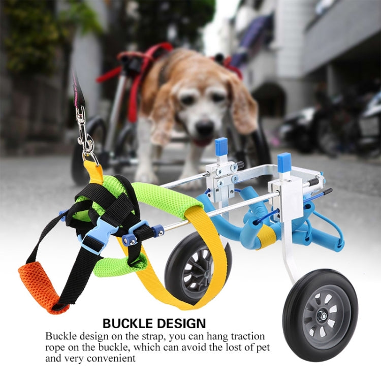 Pet Wheelchair Disabled Dog Old Dog Cat Assisted Walk Car Hind Leg Exercise Car For Dog/Cat Care, Size:XXS - Training Aids by PMC Jewellery | Online Shopping South Africa | PMC Jewellery | Buy Now Pay Later Mobicred