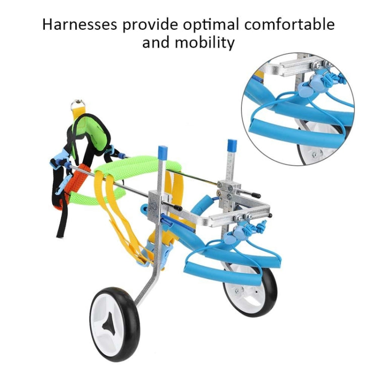 Pet Wheelchair Disabled Dog Old Dog Cat Assisted Walk Car Hind Leg Exercise Car For Dog/Cat Care, Size:M - Training Aids by PMC Jewellery | Online Shopping South Africa | PMC Jewellery | Buy Now Pay Later Mobicred