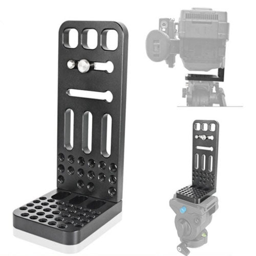 BEXIN L130A Vertical Shoot Quick Release L Plate Bracket 1/4 inch Screw Holes Base Holder - L-Bracket by BEXIN | Online Shopping South Africa | PMC TechLife | Buy Now Pay Later Mobicred