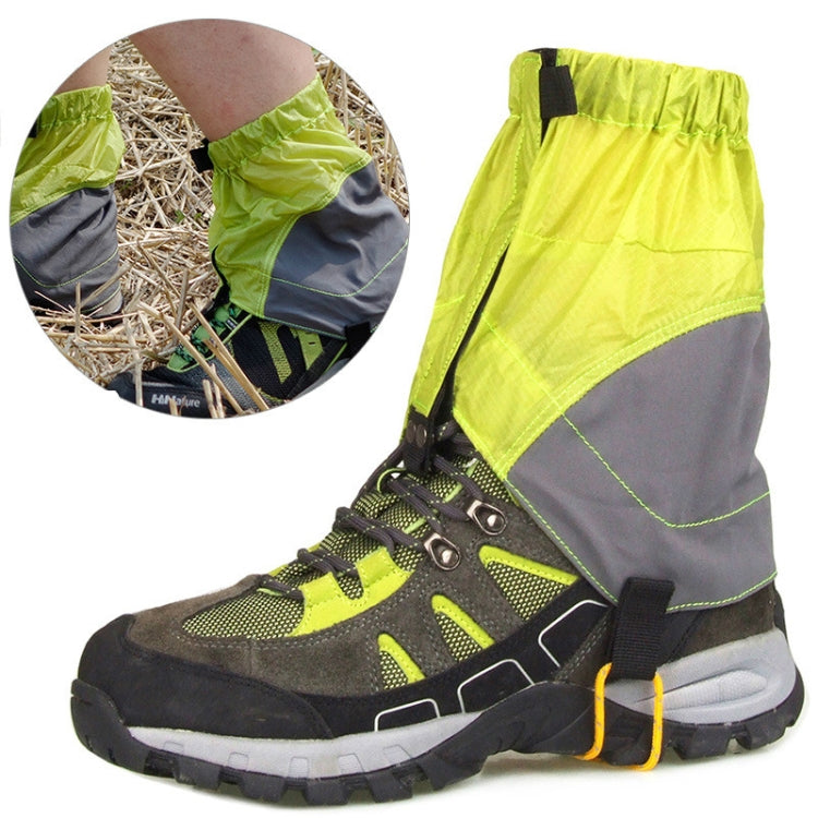 Outdoor Mountaineering Sandproof Water-resistant Tearproof Legging Protective Case(Green) - free shipping - PMC TechLife - Order now!