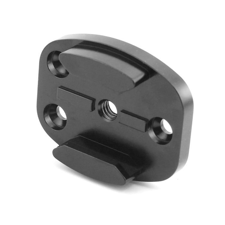 4 Holes Aluminum Quick Release Tripod Mount Base For Sports Camera, Color: Black Embedded Nut - Helmet Mount by PMC TechLife | Online Shopping South Africa | PMC TechLife | Buy Now Pay Later Mobicred