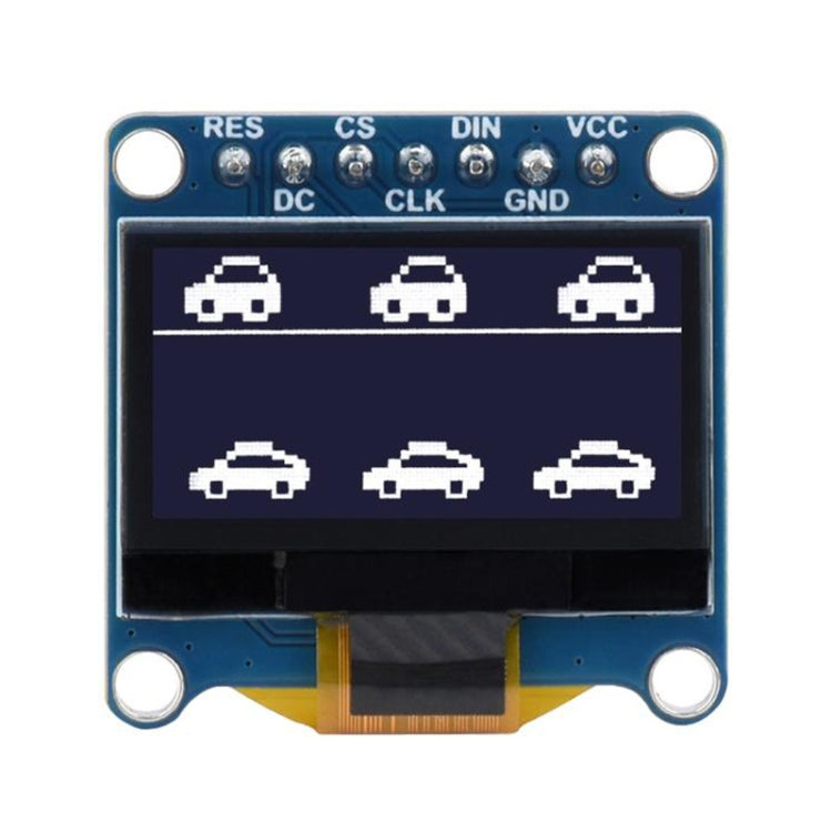 Waveshare 0.96 inch OLED Display Module, 128×64 Resolution, SPI / I2C Communication(D White) - Boards & Shields by Waveshare | Online Shopping South Africa | PMC Jewellery | Buy Now Pay Later Mobicred