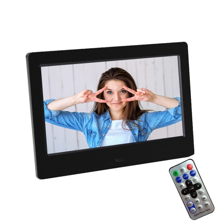 DPF-706 7 inch Digital Photo Frame LED Wall Mounted Advertising Machine, Plug:US Plug(Black) - free shipping - PMC Jewellery - Order now!