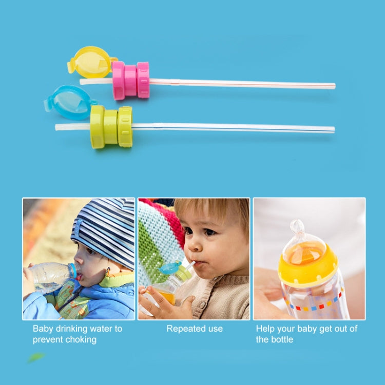 Children Portable Bottled Drinks Anti-overflow Anti-squash Replacement Straw Cap(Blue) - Drinking Tools by PMc TechLife | Online Shopping South Africa | PMc TechLife | Buy Now Pay Later Mobicred