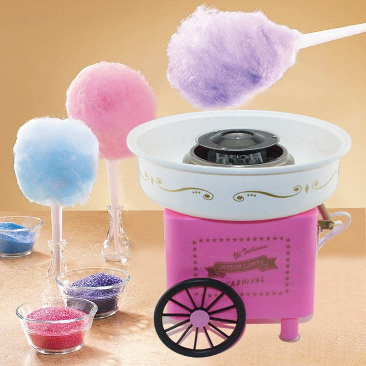 Retro Trolley Mini Cotton Candy Machine, Specification:National Standard 220 V(Red) - free shipping - PMC TechLife - Order now!