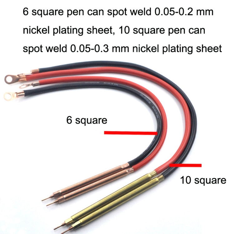 Model Airplane Battery Version 12V Digital Display DIY Battery Spot Welding Machine Pen Control, Style:6 Square Pen With Case - Others by PMC Jewellery | Online Shopping South Africa | PMC Jewellery | Buy Now Pay Later Mobicred