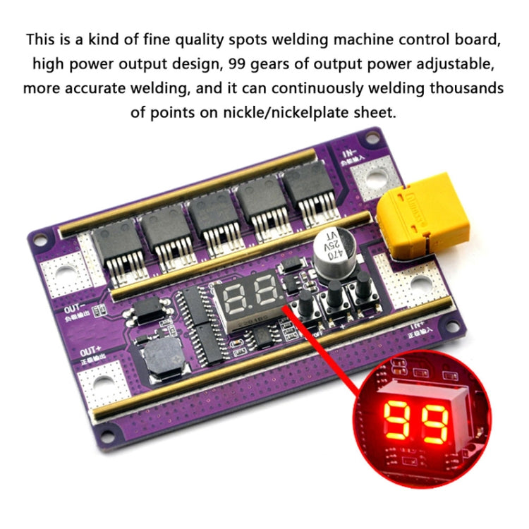 Model Airplane Battery Version 12V Digital Display DIY Battery Spot Welding Machine Pen Control, Style:10 Square Pen - Others by PMC TechLife | Online Shopping South Africa | PMC TechLife | Buy Now Pay Later Mobicred