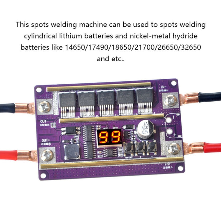 Model Airplane Battery Version 12V Digital Display DIY Battery Spot Welding Machine Pen Control, Style:10 Square Pen - Others by PMC TechLife | Online Shopping South Africa | PMC TechLife | Buy Now Pay Later Mobicred