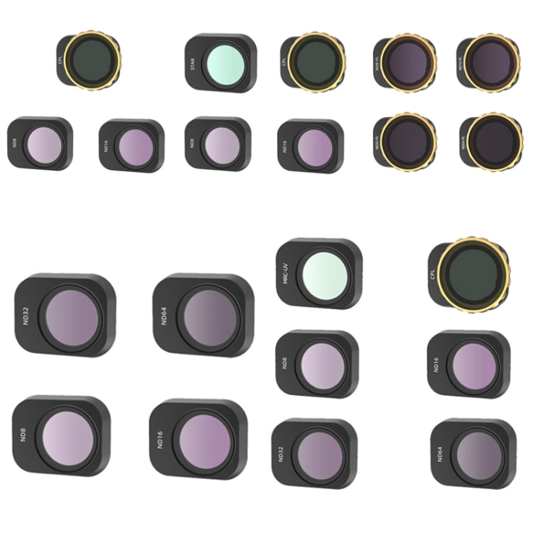 JSR For Mini 3 Pro Camera Filters, Style:4 In 1 Star+CPL+ND8+ND16 - Other by JSR | Online Shopping South Africa | PMC Jewellery | Buy Now Pay Later Mobicred