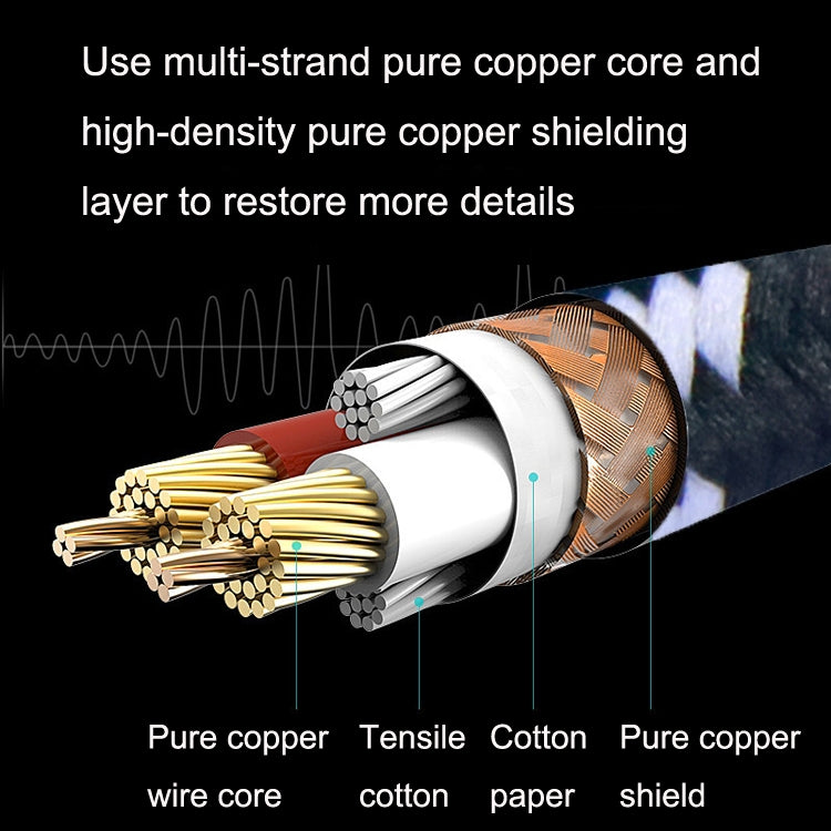 5m 1 Straight Head +1 Elbow Head 6.35mm Guitar Cable Oxygen-Free Copper Core TS Large Two-core Cable - free shipping - PMC TechLife - Order now!