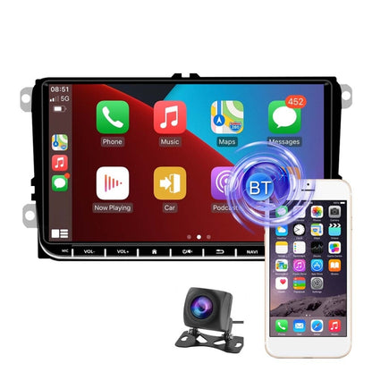 A3041 For Volkswagen 2+64G 9-inch Central Control Large Screen With Carplay Car Android10.0 Navigator Player, Style:Standard+AHD Camera - Car MP3 & MP4 & MP5 by PMC Jewellery | Online Shopping South Africa | PMC Jewellery | Buy Now Pay Later Mobicred