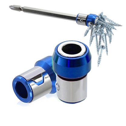 Full Metal Screwdriver Head Plus Magnet(Blue) - Magnetizer Demagnetizer Tool by PMC Jewellery | Online Shopping South Africa | PMC Jewellery | Buy Now Pay Later Mobicred