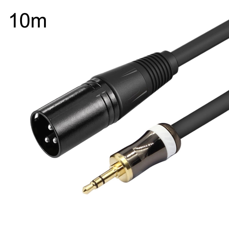 3.5mm To Caron Male Sound Card Microphone Audio Cable, Length:10m - Microphone Audio Cable & Connector by PMC Jewellery | Online Shopping South Africa | PMC Jewellery | Buy Now Pay Later Mobicred